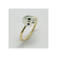 Load image into Gallery viewer, Two Tone Multistone Ring