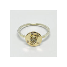 Load image into Gallery viewer, Two Tone Diamond Ring