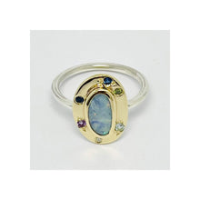Load image into Gallery viewer, Opal and Multistone Ring