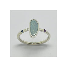 Load image into Gallery viewer, Sterling Silver Opal and Multistone ring