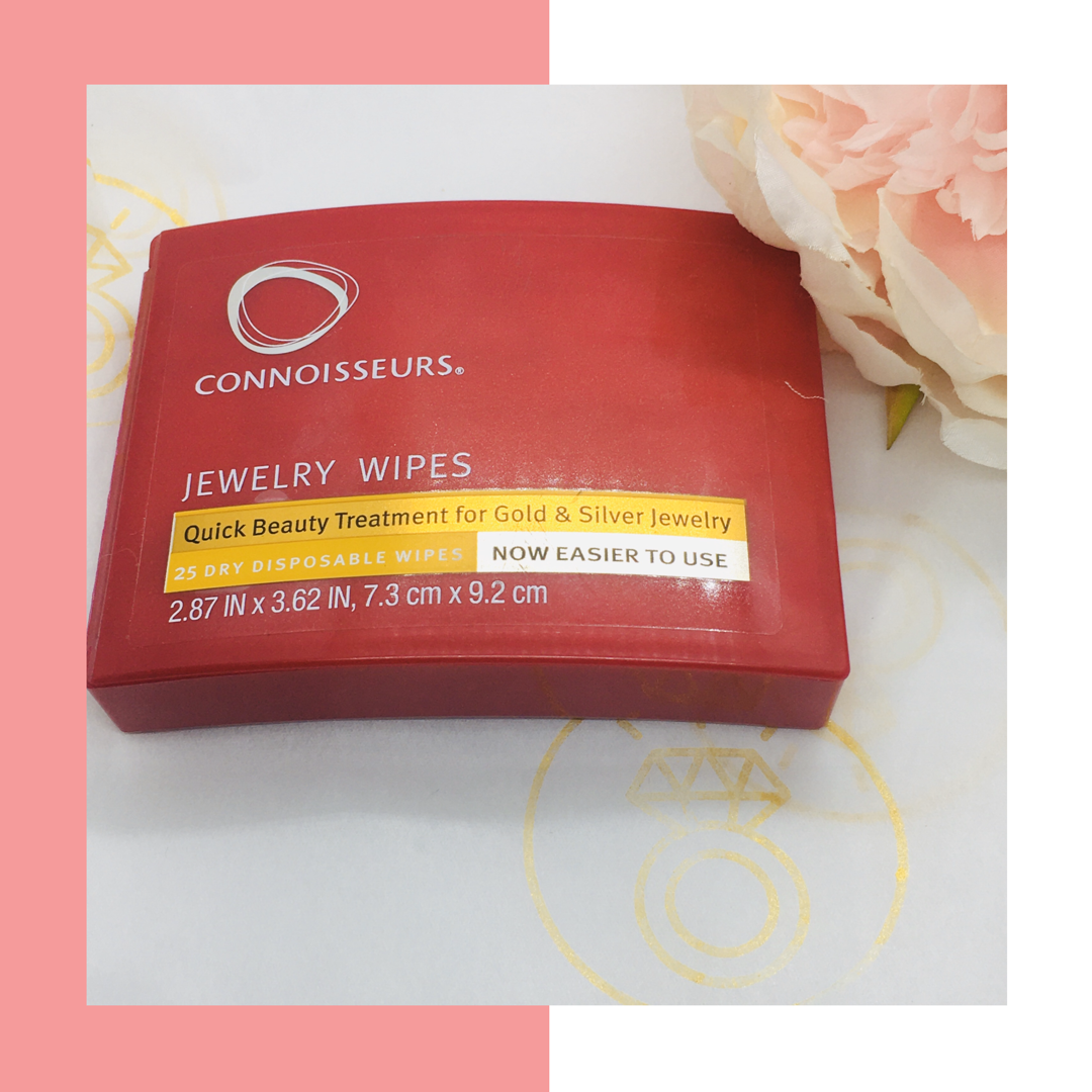 Connoisseurs Jewellery Wipes 25 Wipes Cleaning Jewelry Gold And Silver