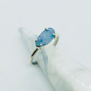 Opal doublet Ring