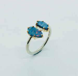 Open Style Opal Doublet Ring